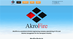 Desktop Screenshot of akrofire.com